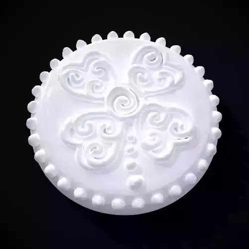 Clover Cookie 3D print model