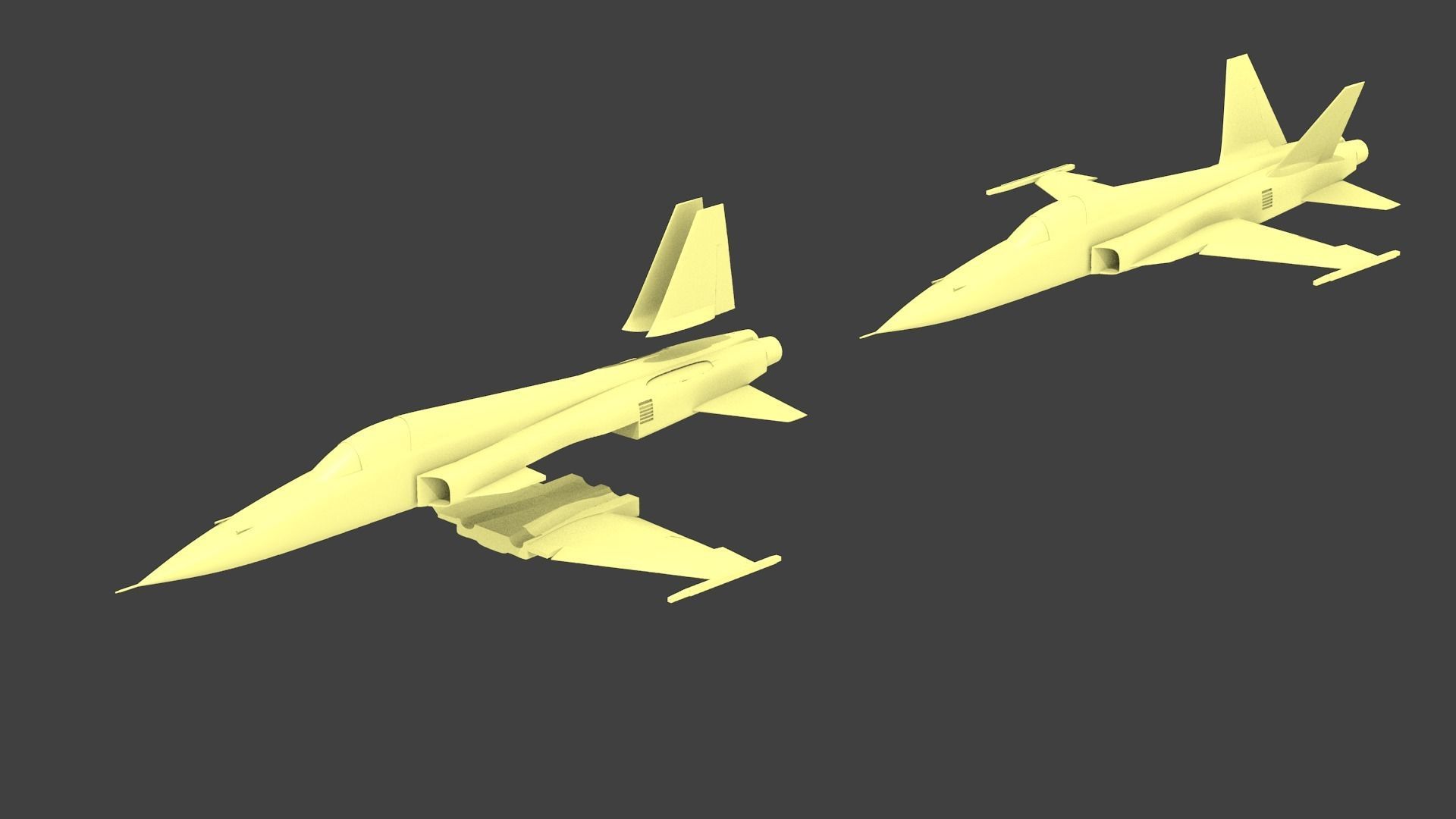 Saeqeh-80 iran f-5e 3D print model_6