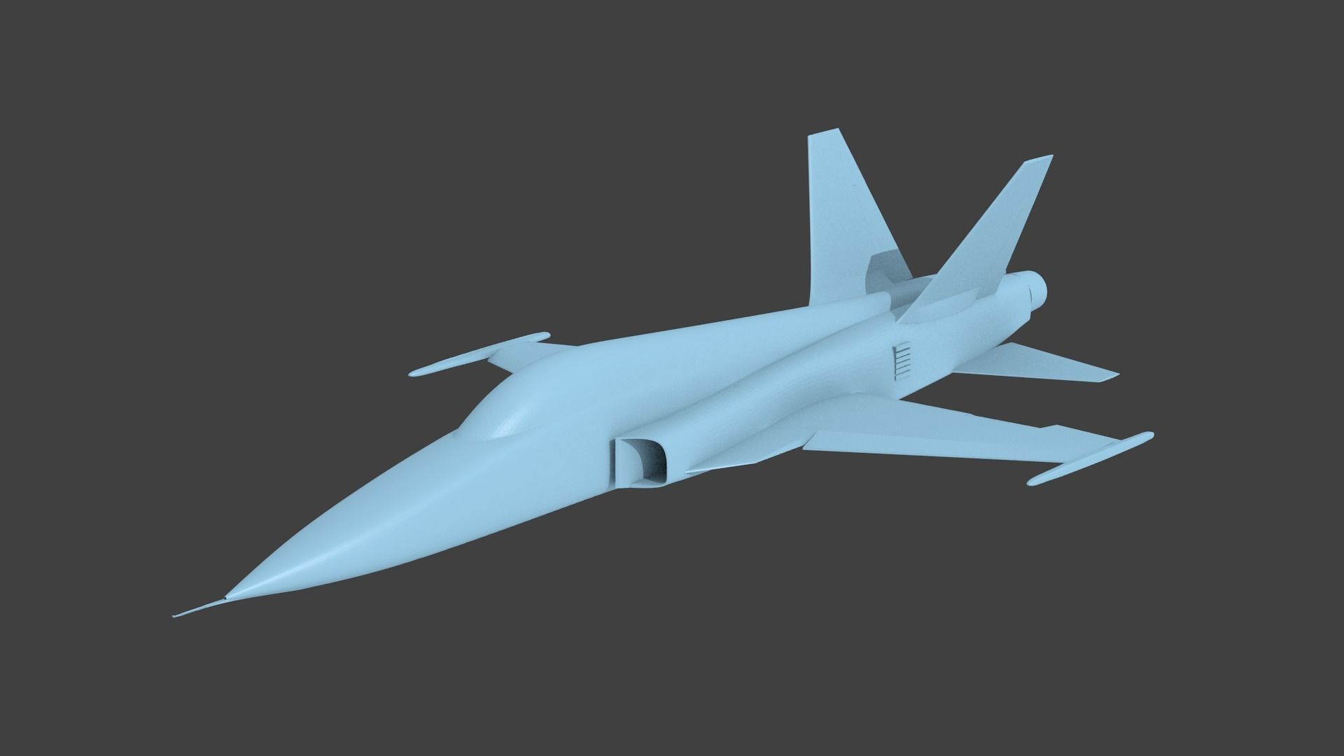 Saeqeh-80 iran f-5e 3D print model_1