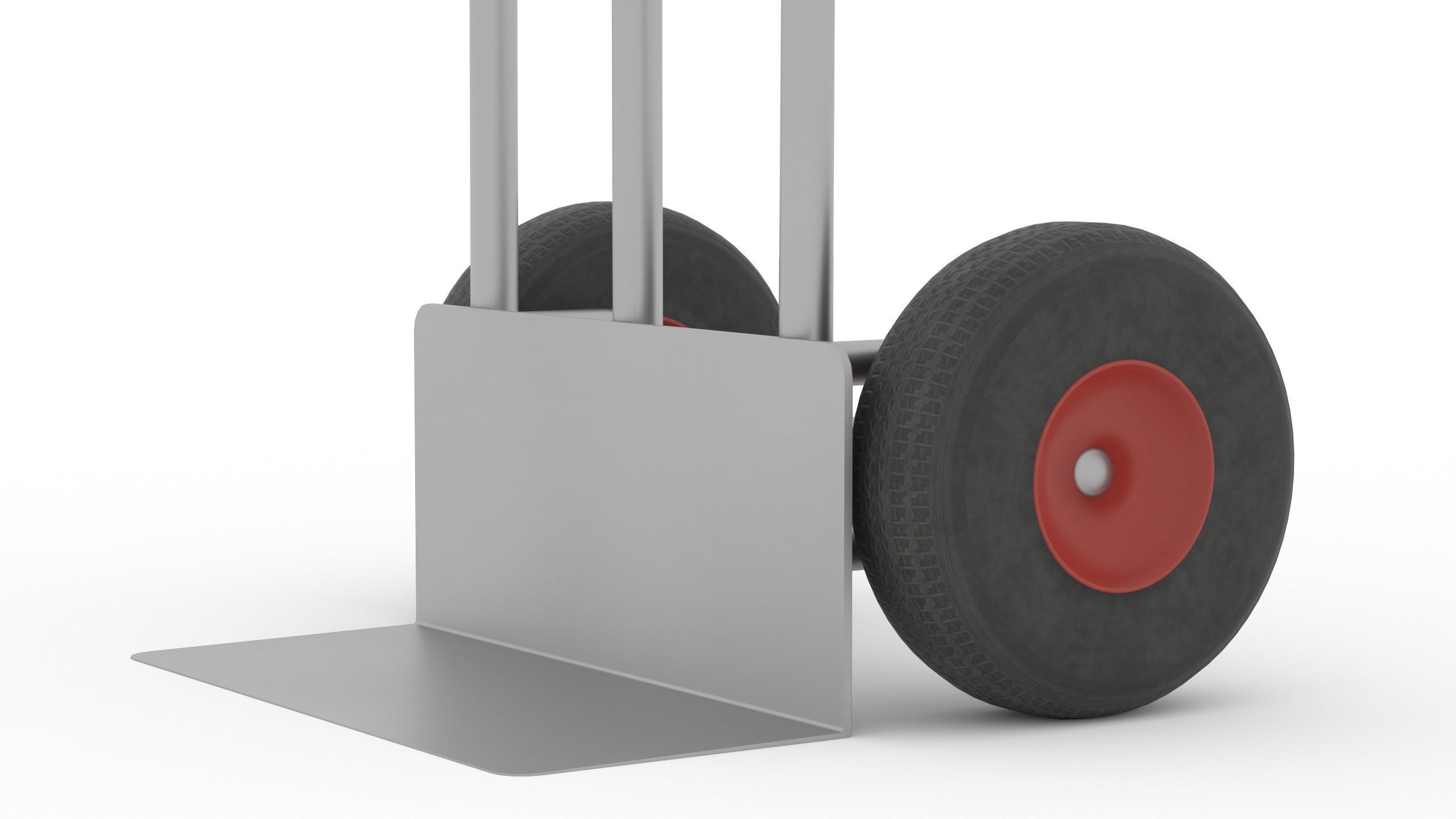 Heavy Duty Hand Truck  3D model_3