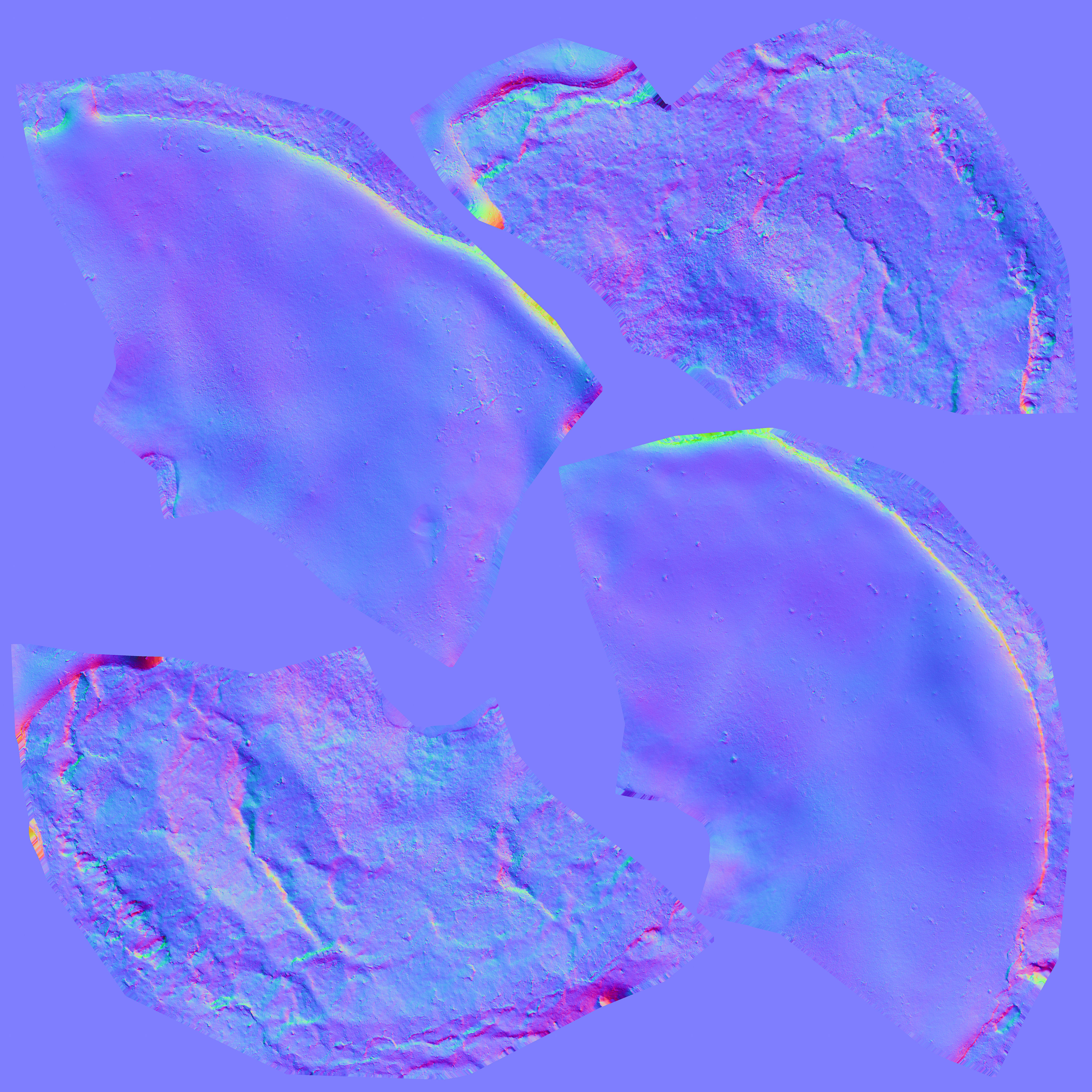 Chocolate Donut Low-poly 3D model_18