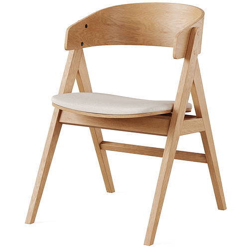 WATERTON ARMCHAIR by Rowico Home 3D model 2