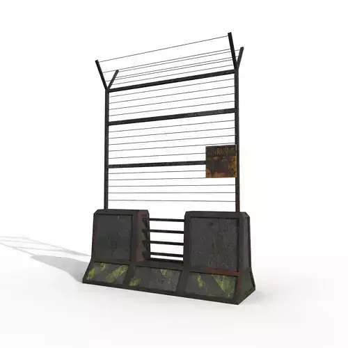 Concrete Barrier Barricade RoadBlock