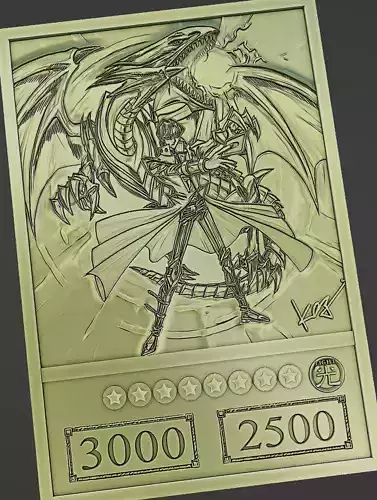 BLUE-EYES WHITE DRAGON - ANIME VERSION - YUGIOH