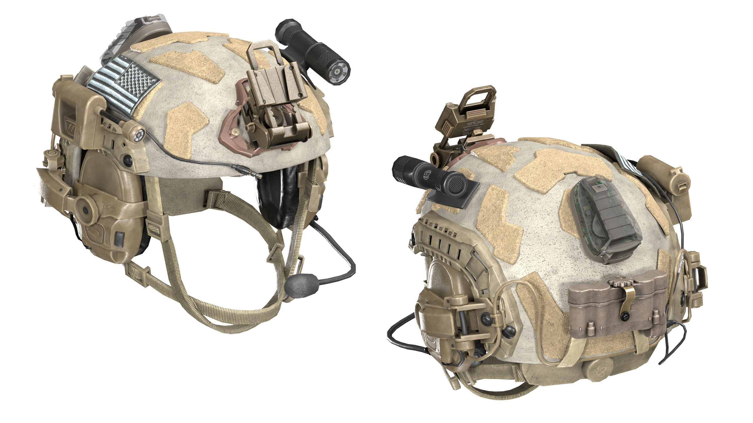 GAME READY RIGGED WESTERN SPECIAL OPERATIONS CHARACTER V3 Low-poly 3D model_24