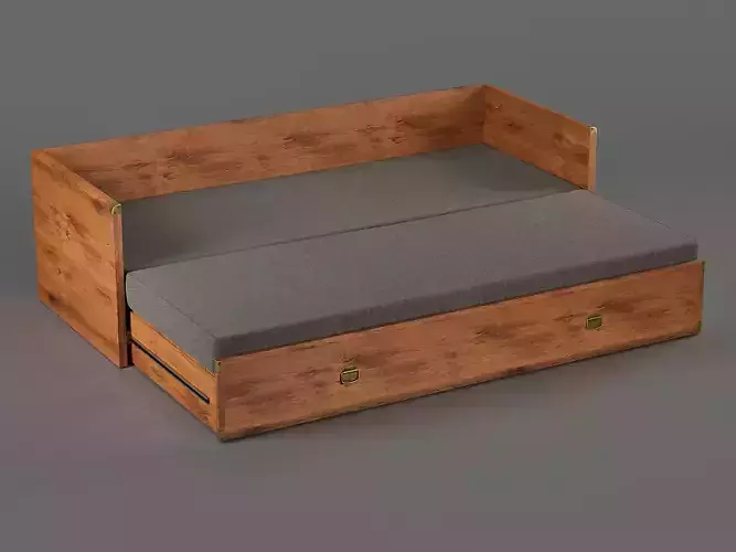 Indiana Foldable Bed 3D model