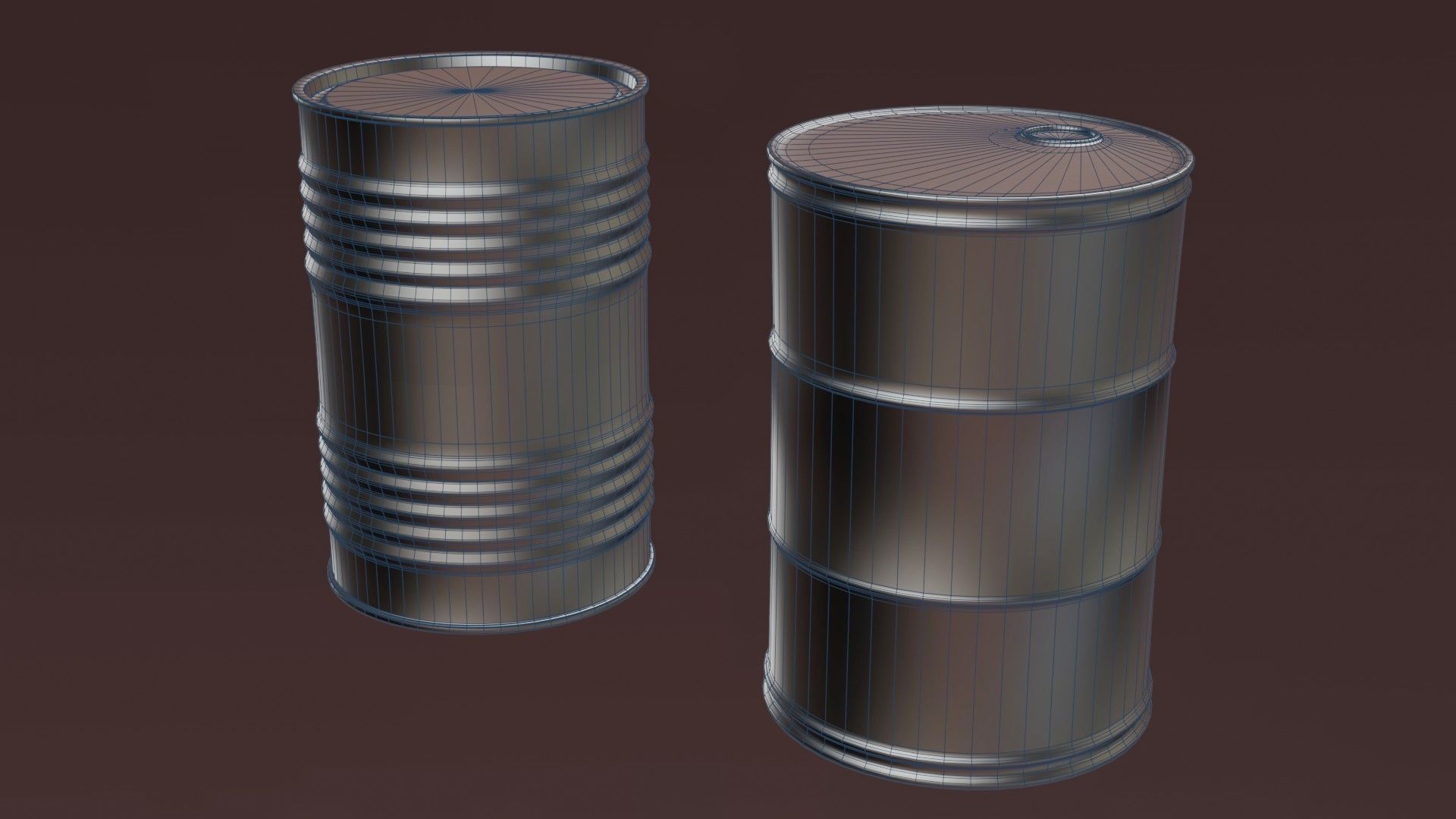 Oil-barrel 3D model 3D model_8