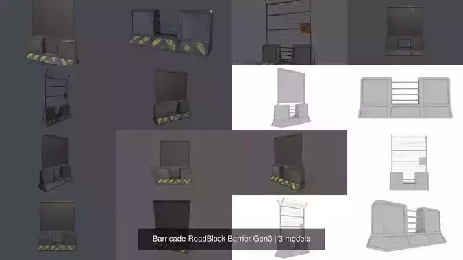 Barricade RoadBlock Barrier Gen3