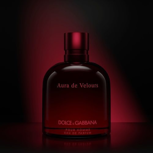 Luxury Perfume Bottle with Lightning and Texture Low-poly 3D model