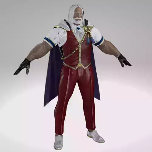 Street Fighter VI - JP S1 Low-poly 3D model