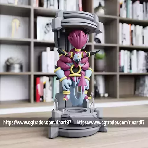 hoopa unbound in the lab from pokemon