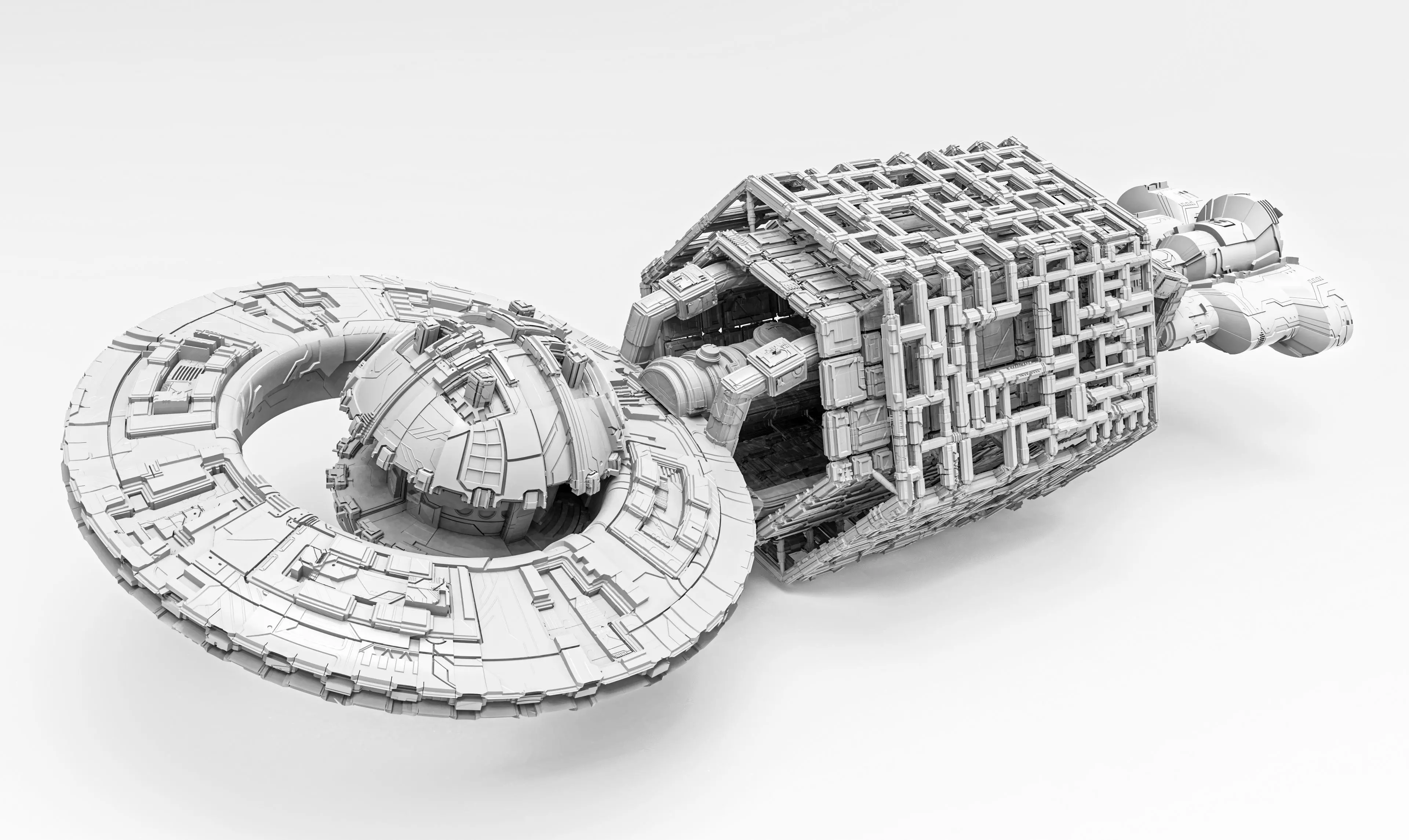 space equipment node 00217 3D model
