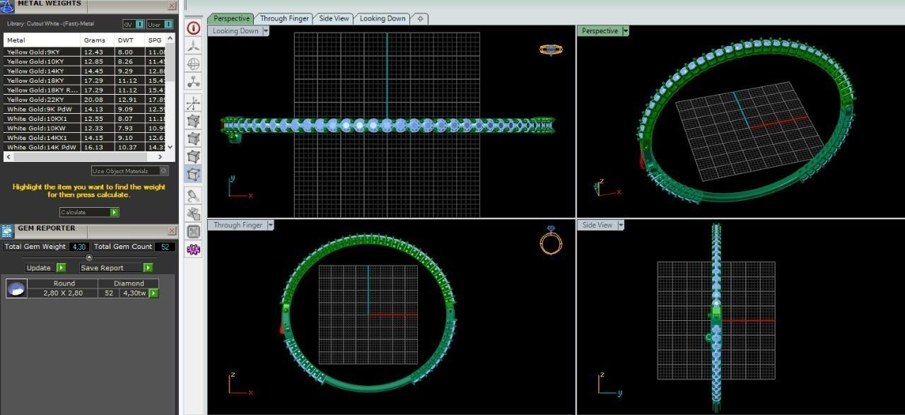 30 braclet 3D print model_1