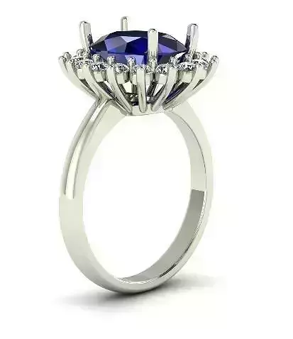 12 ring dayana 3D print model