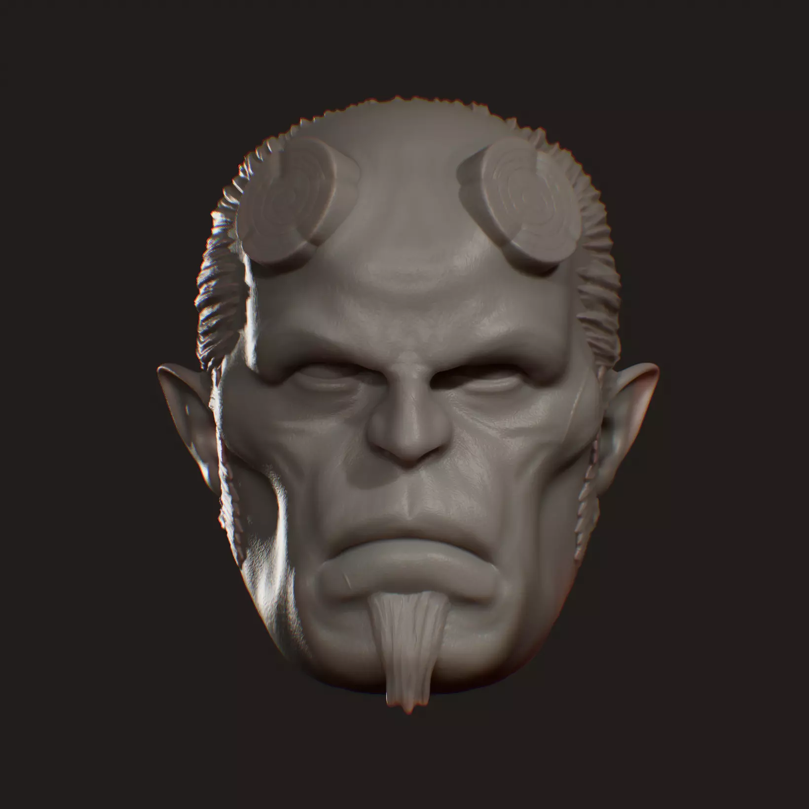 Hellboy 3D print model_0