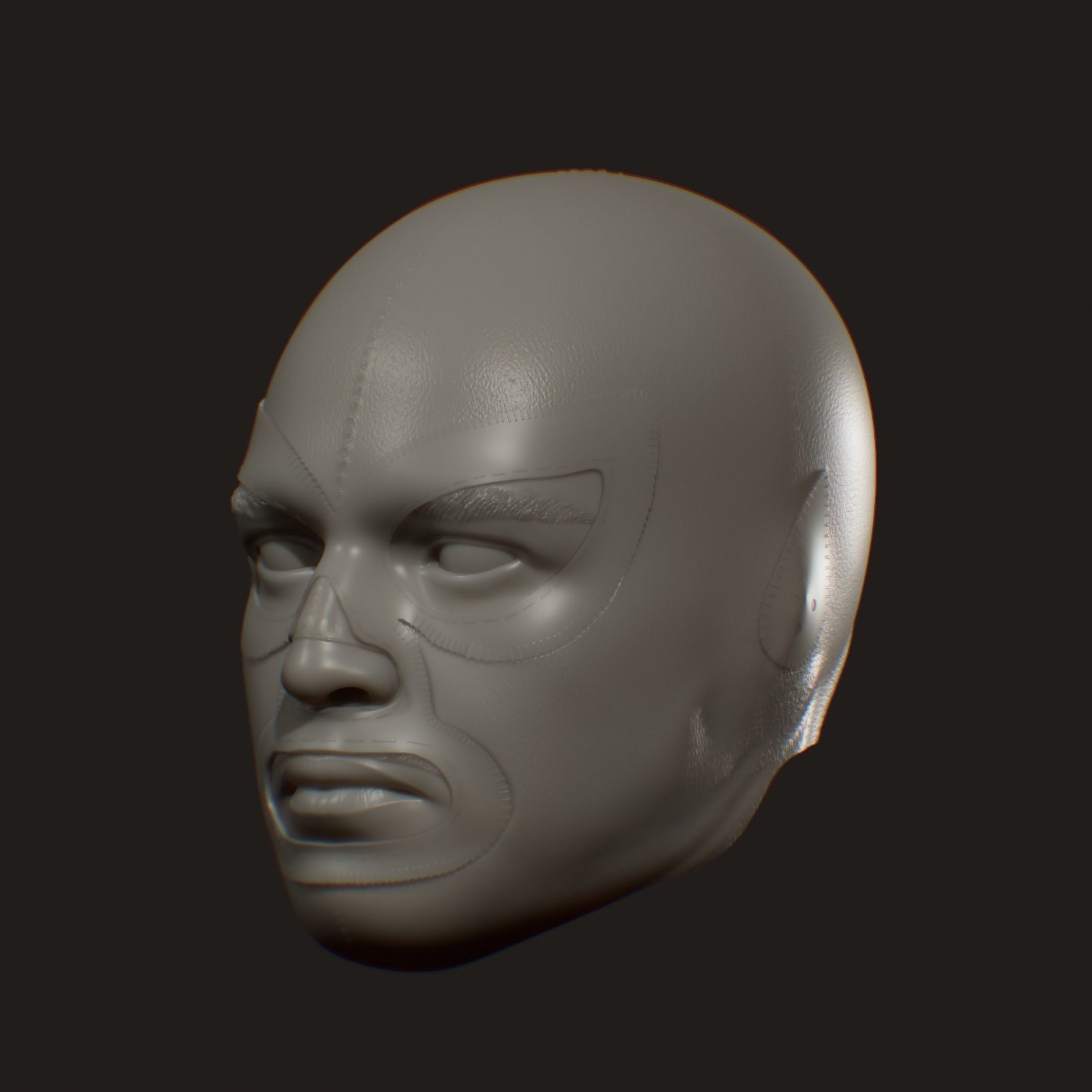 Nacho Libre 3D print model_1