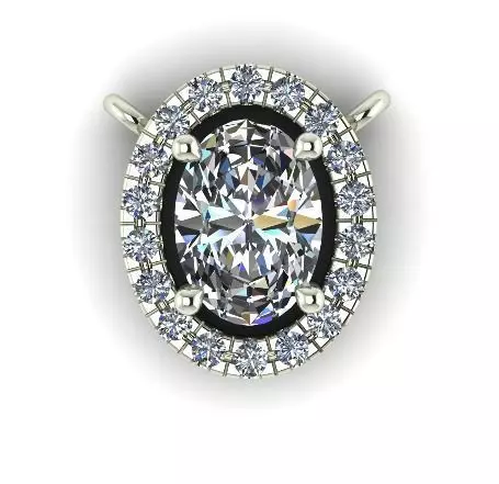 33 oval 3D print model_0