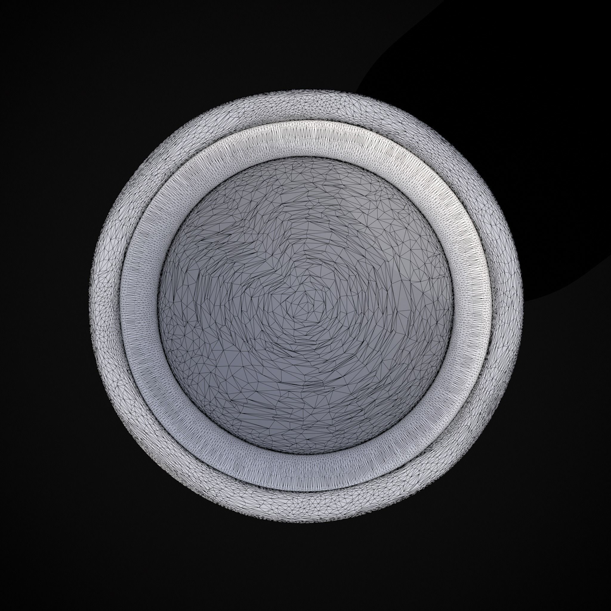 Short Medieval Goblet  3D print model_4