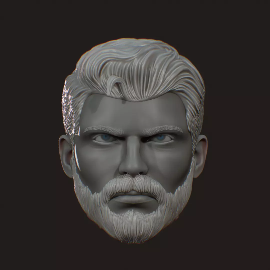 Old Man Flash 3D print model_0
