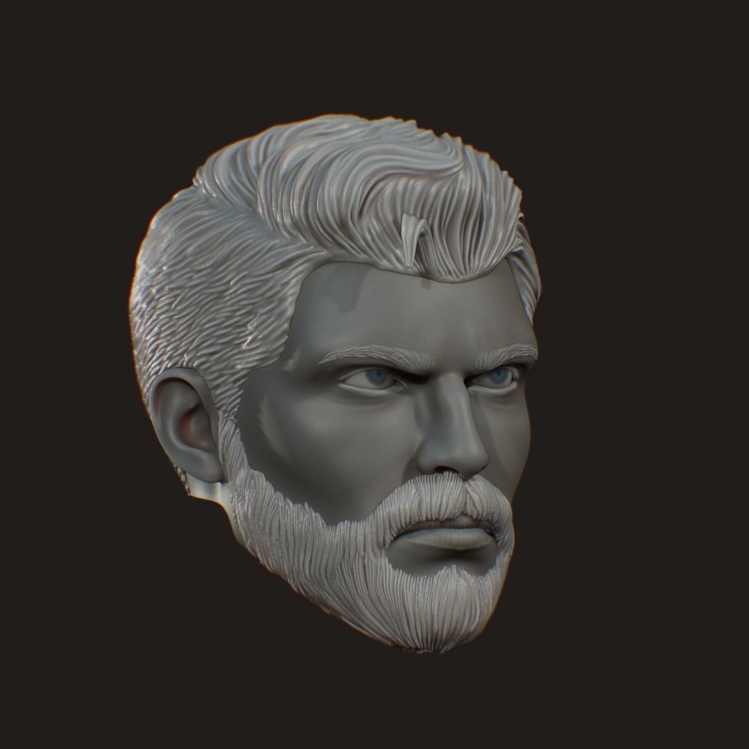 Old Man Flash 3D print model_1