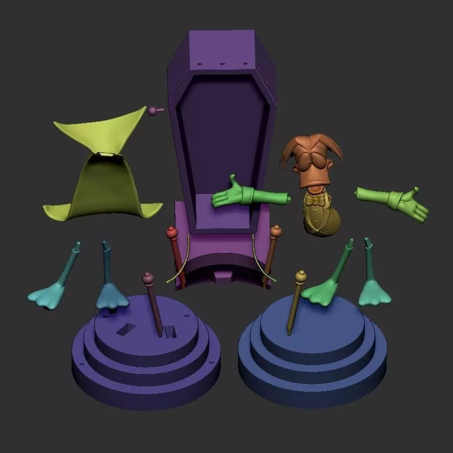 COUNT DUCKULA 3D print model_10