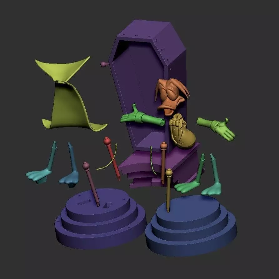 COUNT DUCKULA 3D print model_11