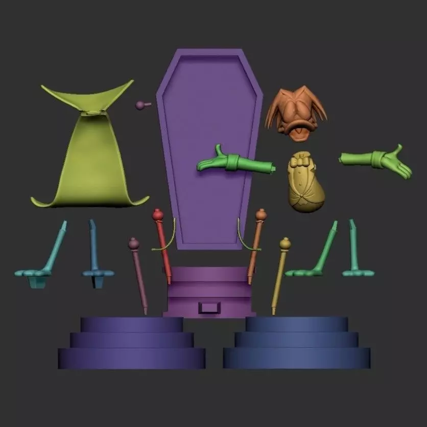 COUNT DUCKULA 3D print model_9