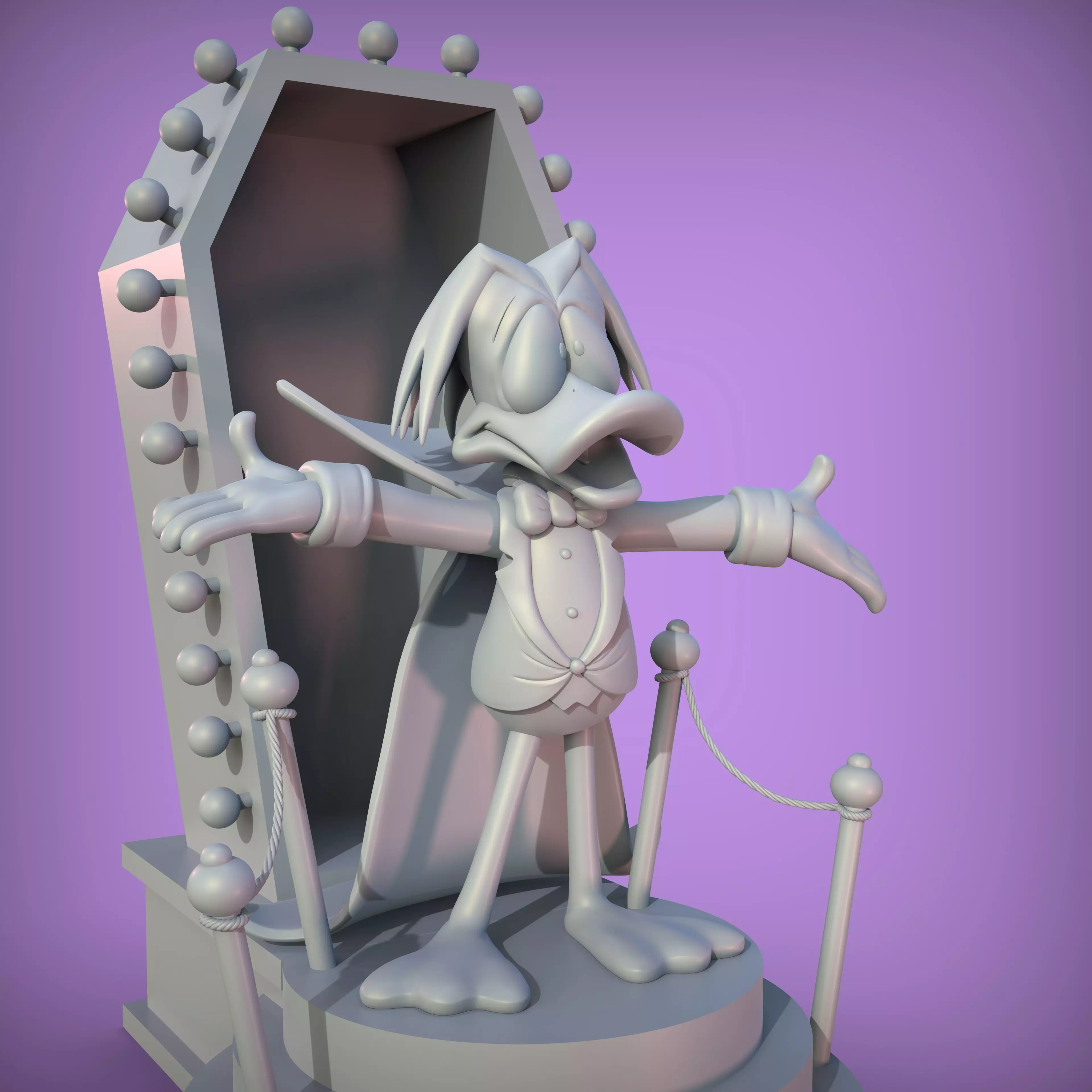 COUNT DUCKULA 3D print model_6
