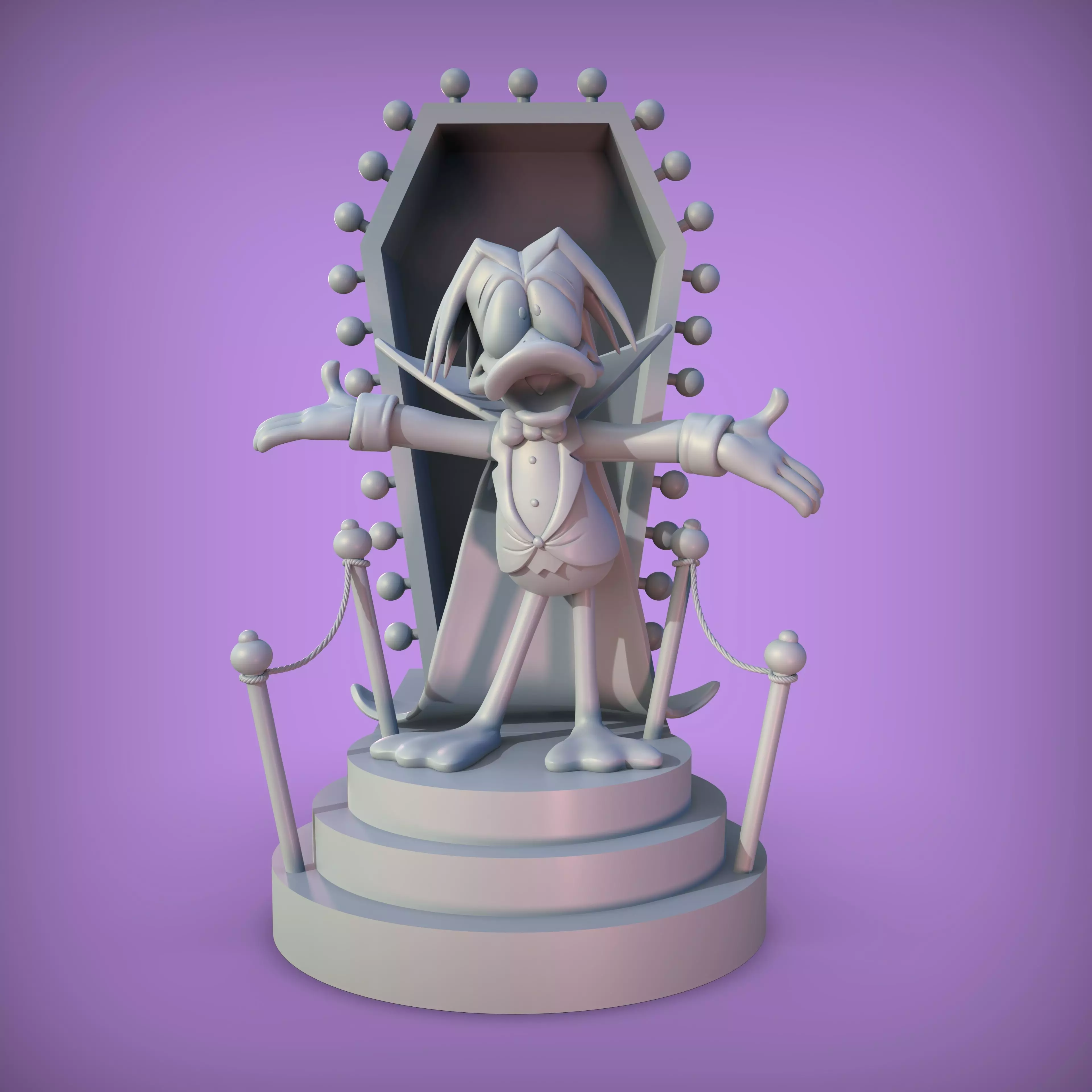 COUNT DUCKULA 3D print model_7