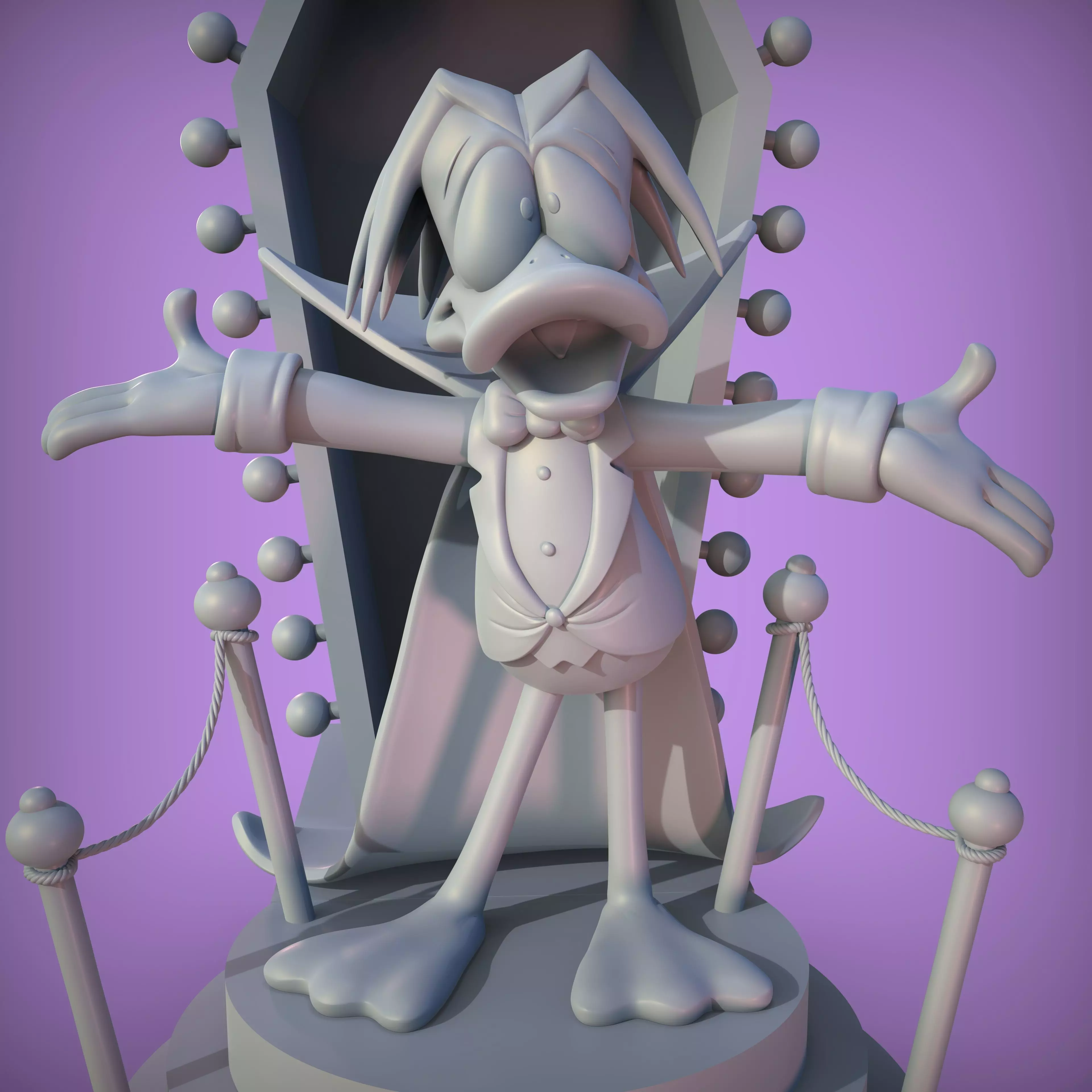 COUNT DUCKULA 3D print model_8