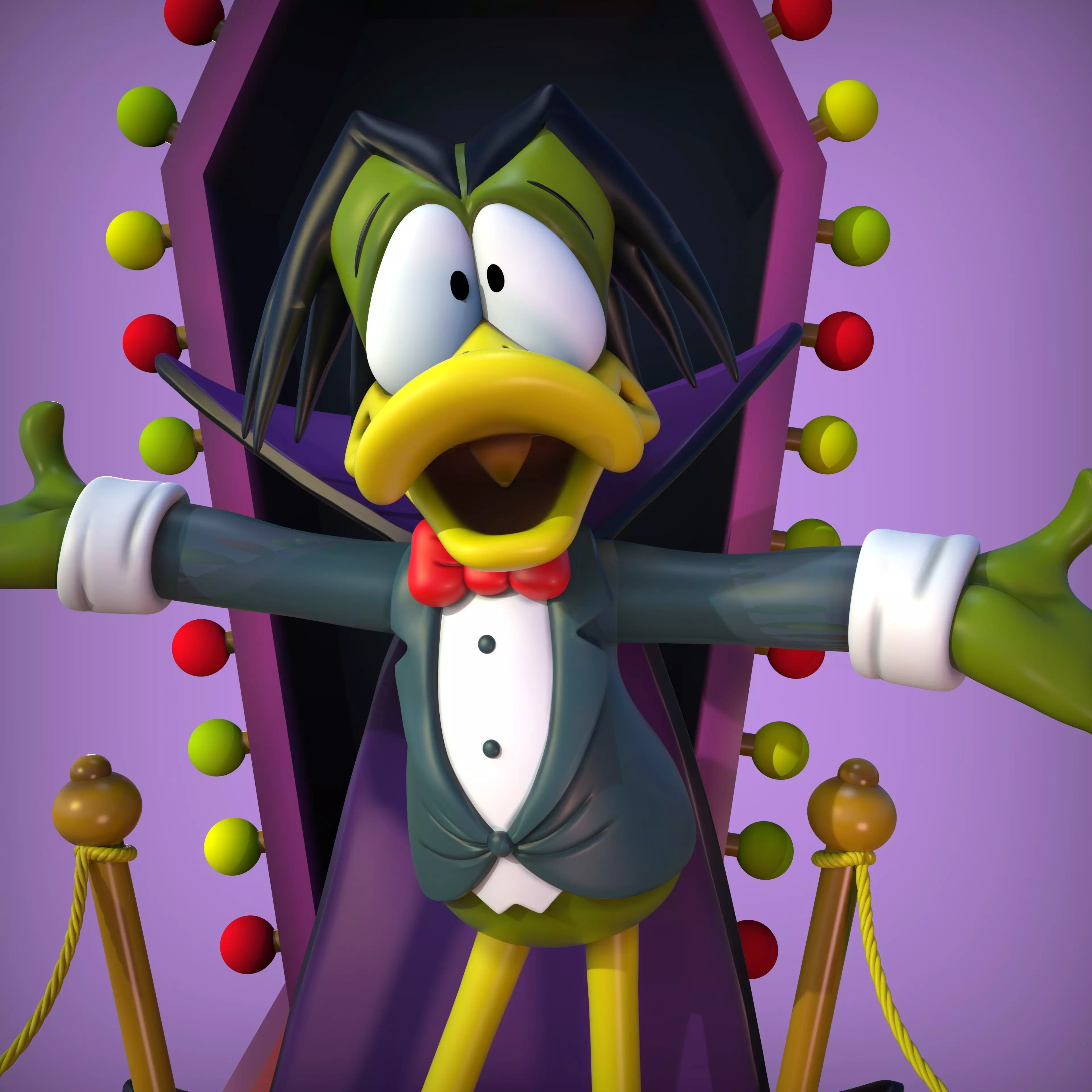 COUNT DUCKULA 3D print model_3