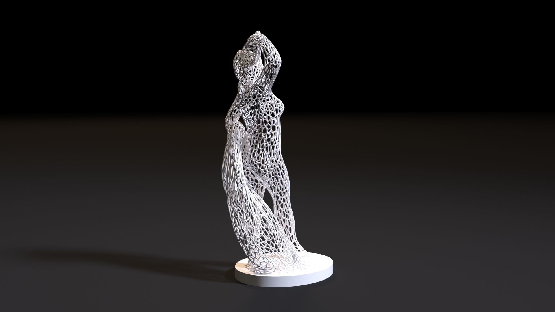 Sculpture Bacchante Jean Pendaries 3D print model_5