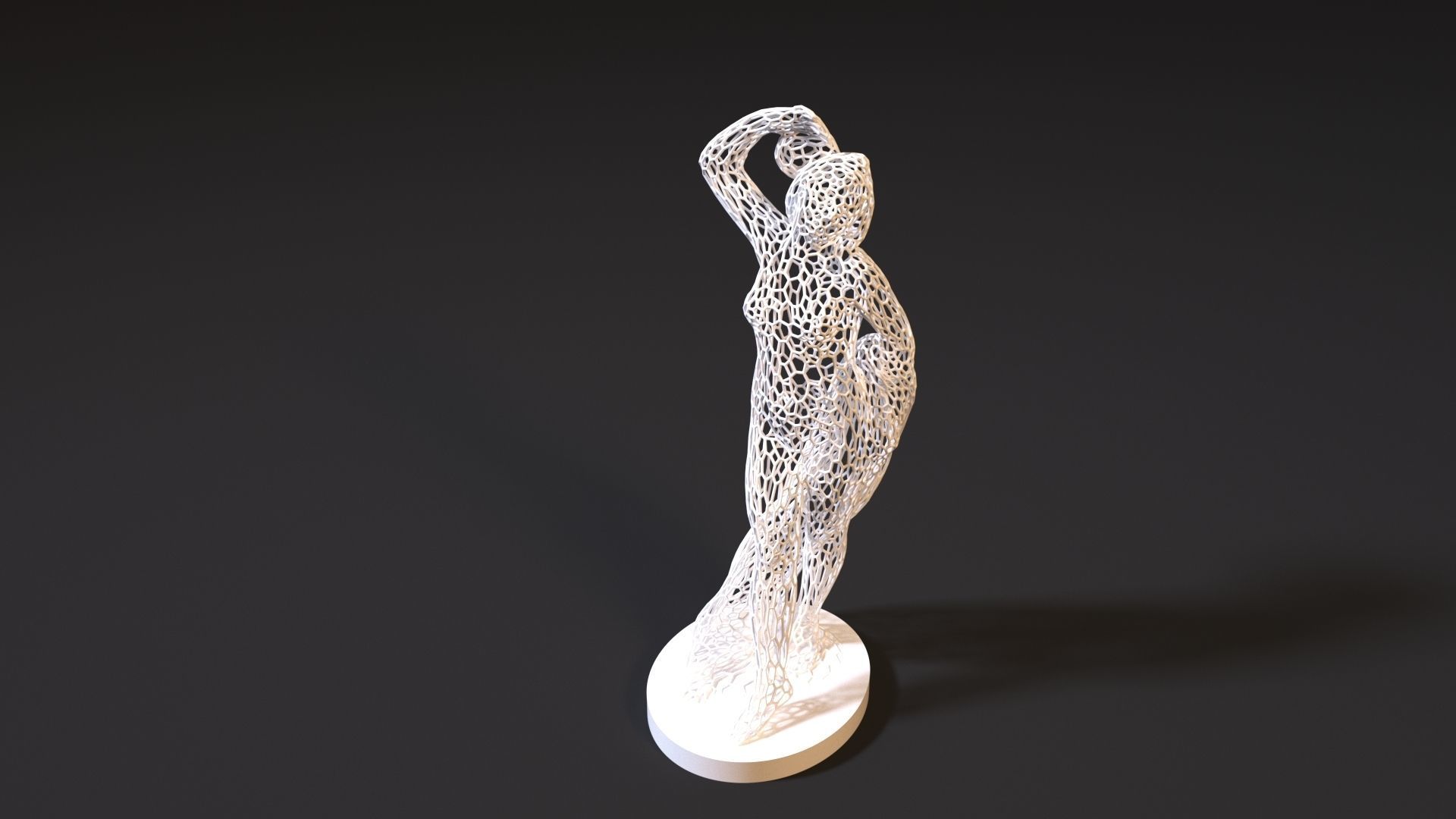 Sculpture Bacchante Jean Pendaries 3D print model_9