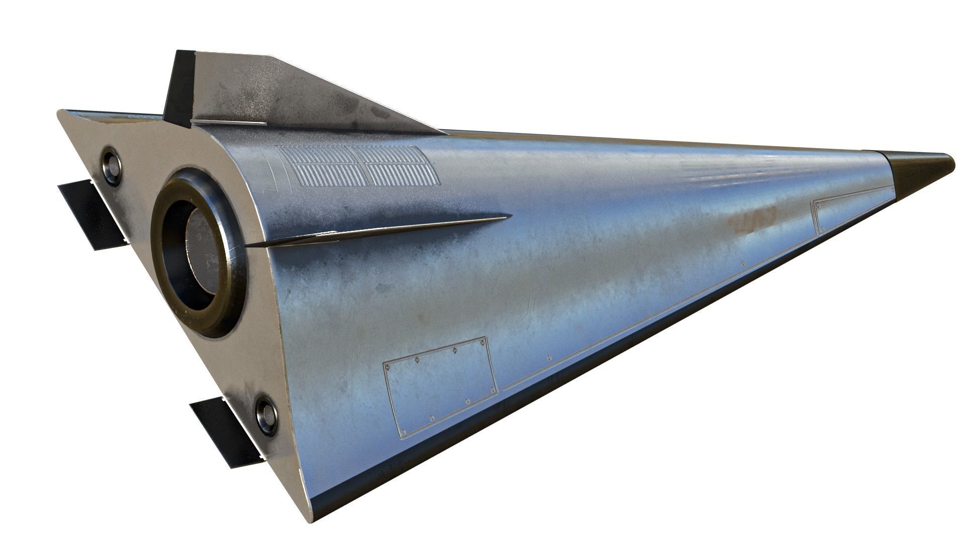 Avangard nuclear hypersonic rocket Vanguard 4202 RS-28 Sarmat 3D model ...