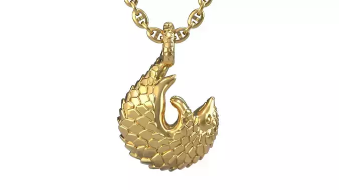 Armadillo pendant