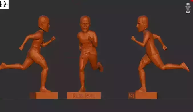 bobble head miniature 