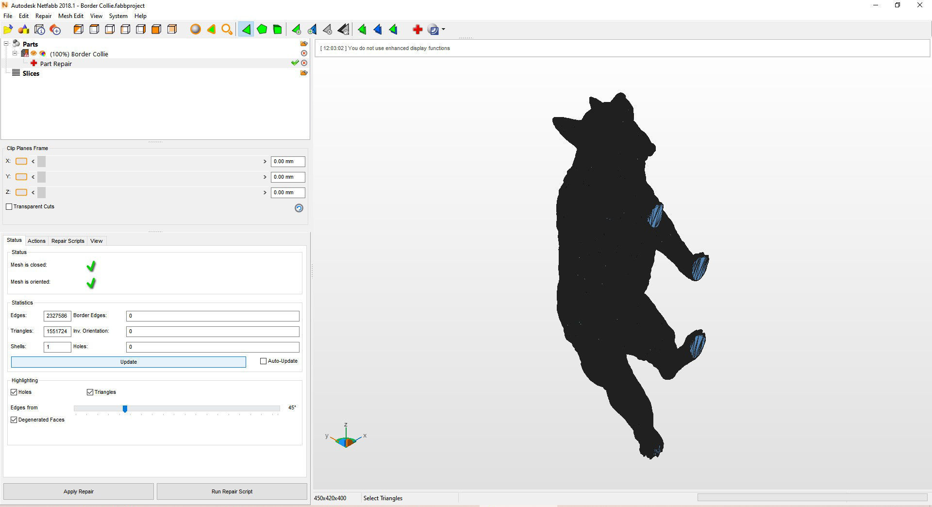 Border Collie 3D print model_13