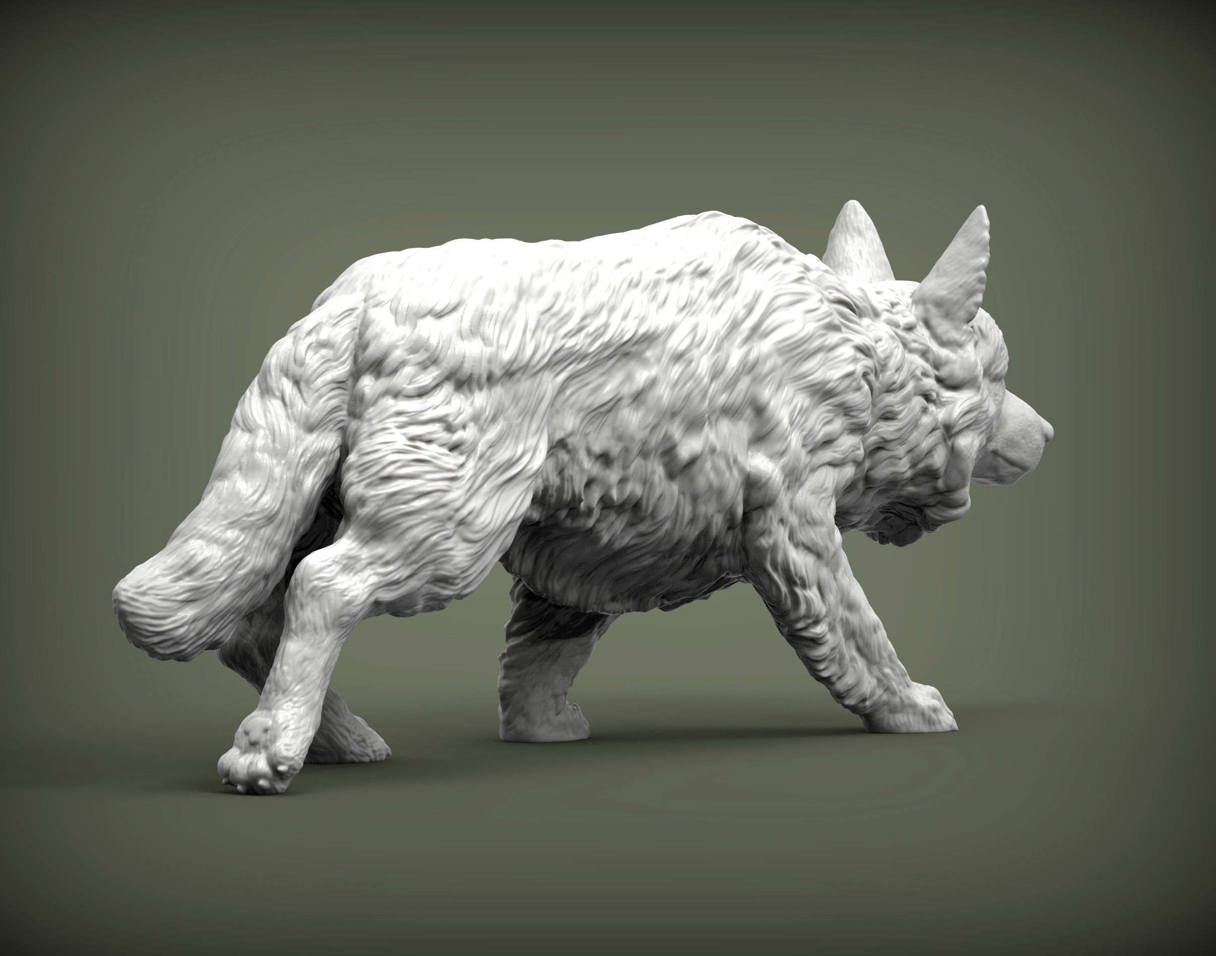 Border Collie 3D print model_5