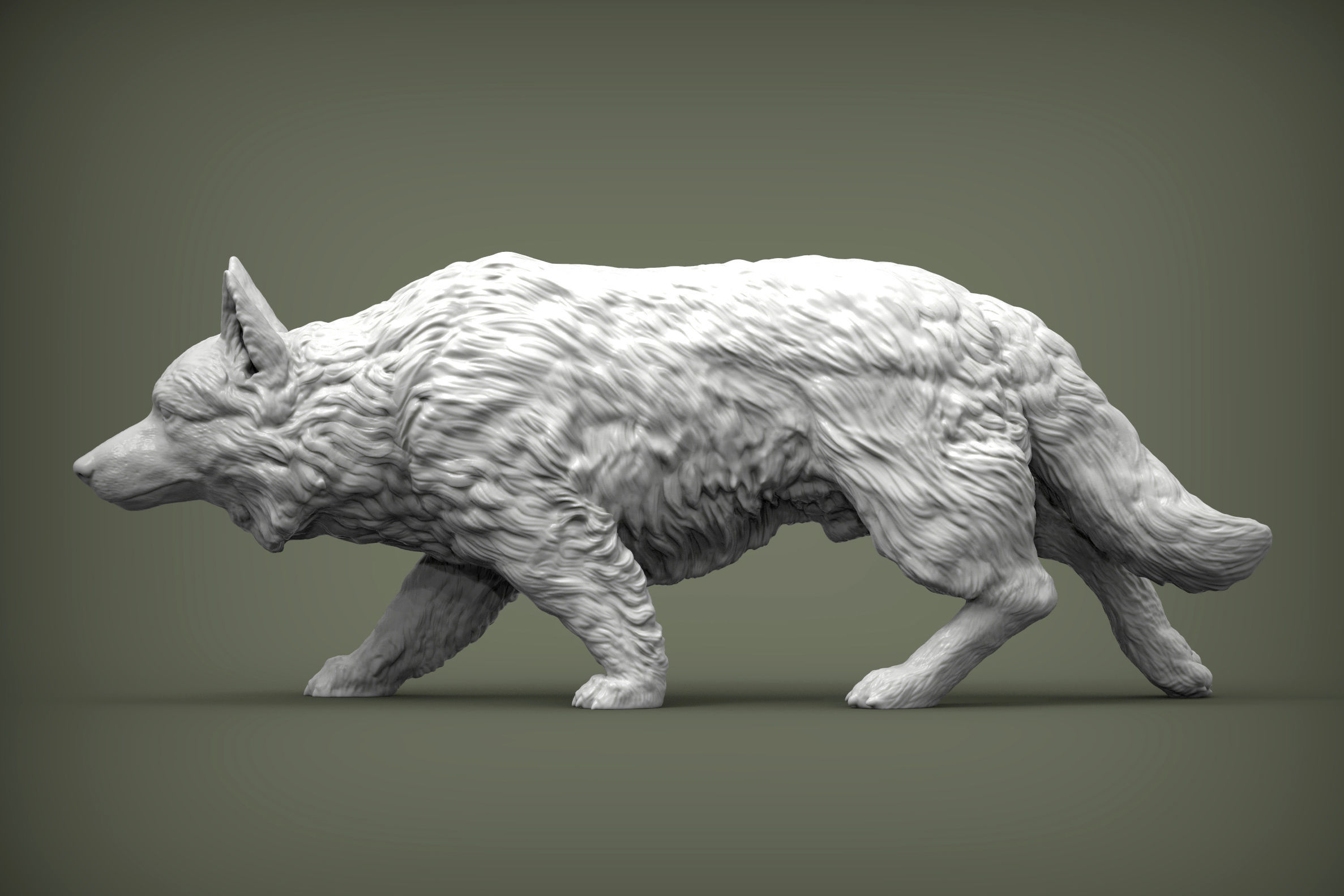 Border Collie 3D print model_4