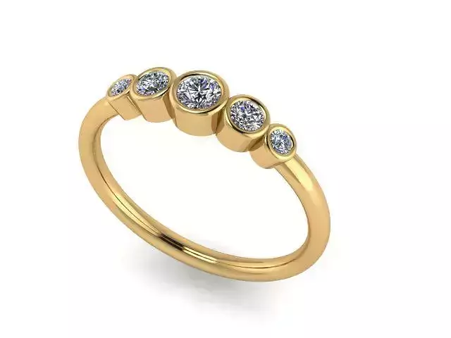 DIAMOND BEZEL RING