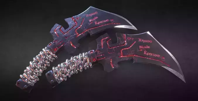 Demon blade Kratos