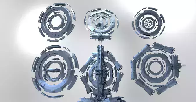 Sci Fi Portal Arch Gateway collection 