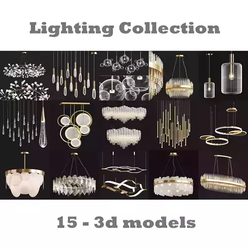 Light Collection 004 - 15 models