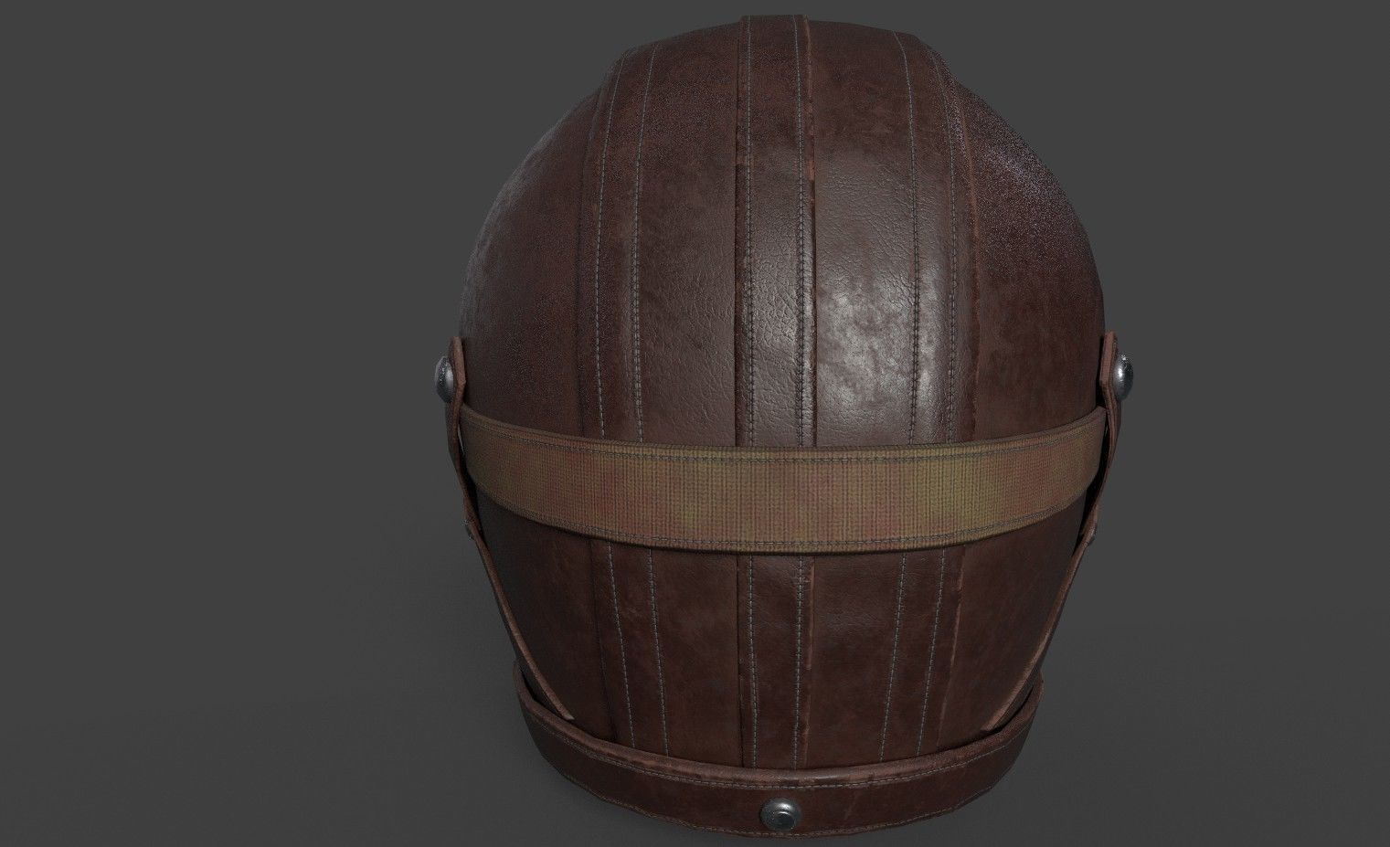 HELMET Low-poly 3D model_9