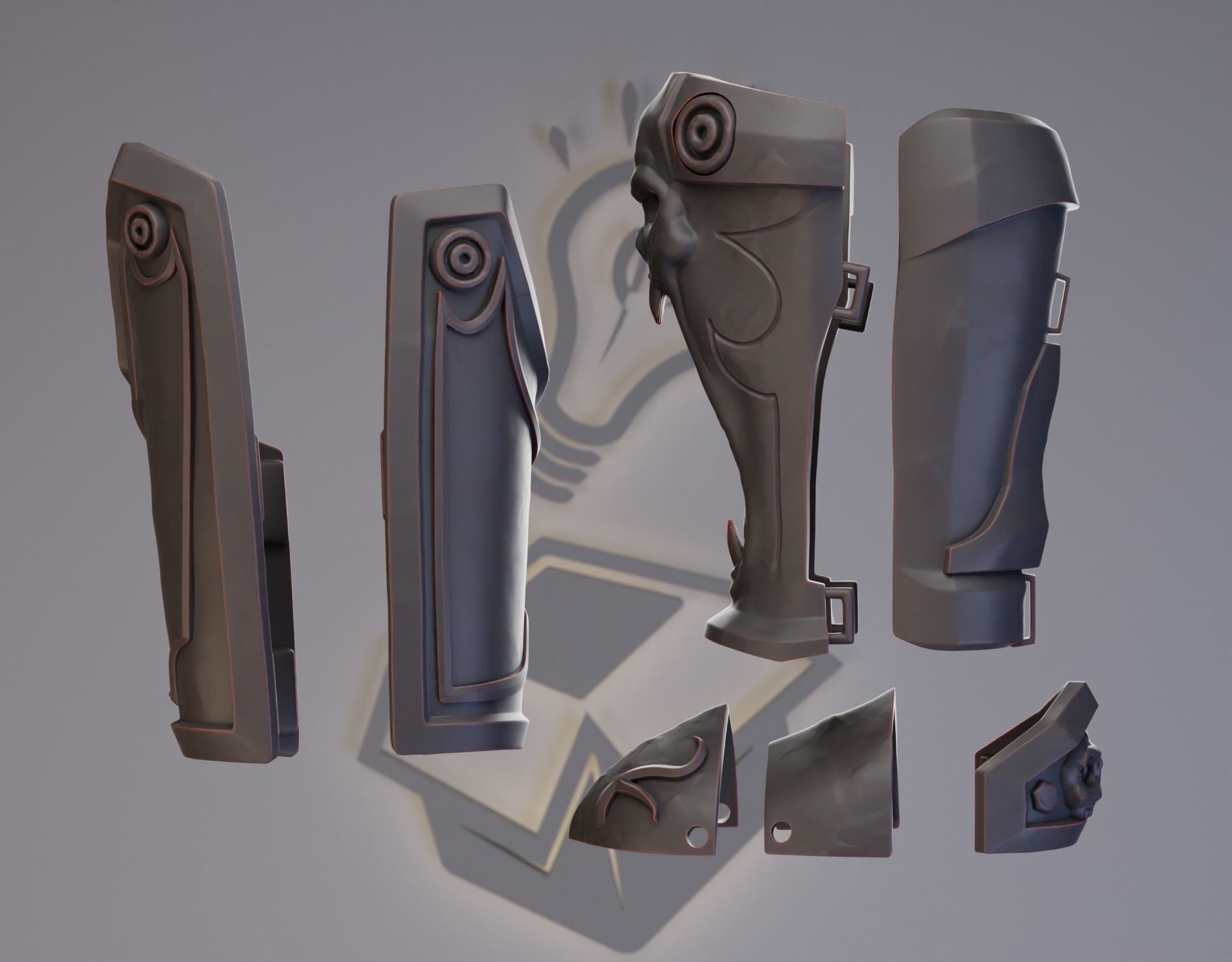 Dreadnaughts Battlegear - World of Warcraft - Tier 3 - Cosplay 3D print model_20