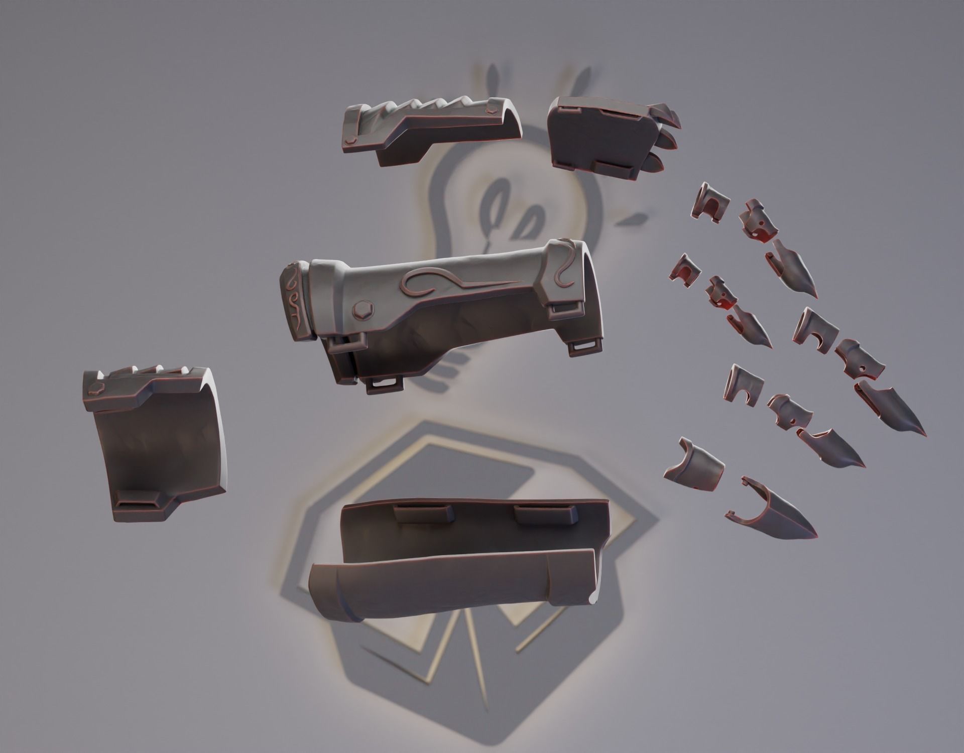 Dreadnaughts Battlegear - World of Warcraft - Tier 3 - Cosplay 3D print model_18