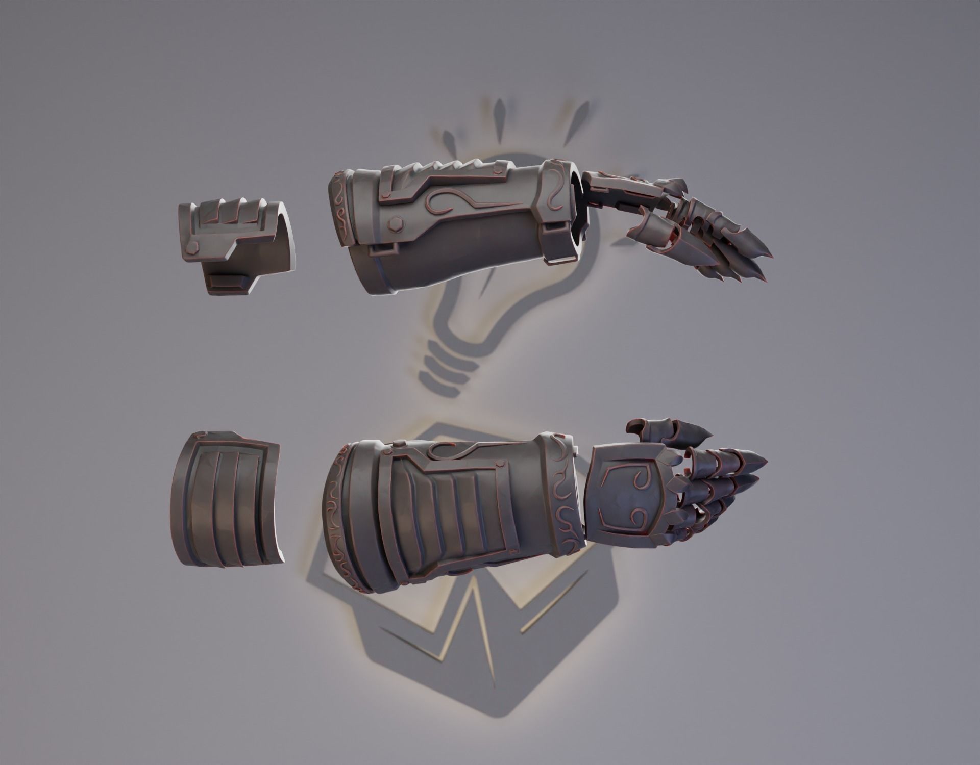 Dreadnaughts Battlegear - World of Warcraft - Tier 3 - Cosplay 3D print model_17