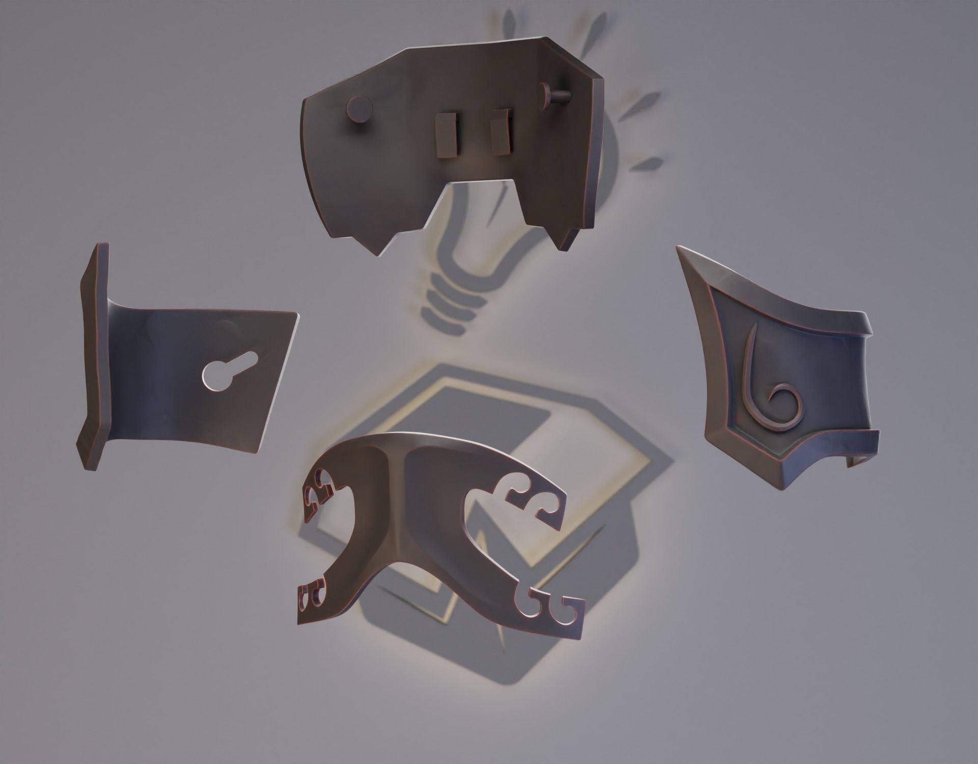 Dreadnaughts Battlegear - World of Warcraft - Tier 3 - Cosplay 3D print model_14