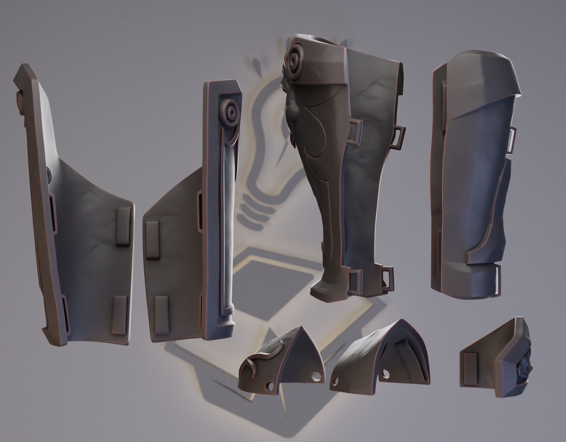 Dreadnaughts Battlegear - World of Warcraft - Tier 3 - Cosplay 3D print model_21