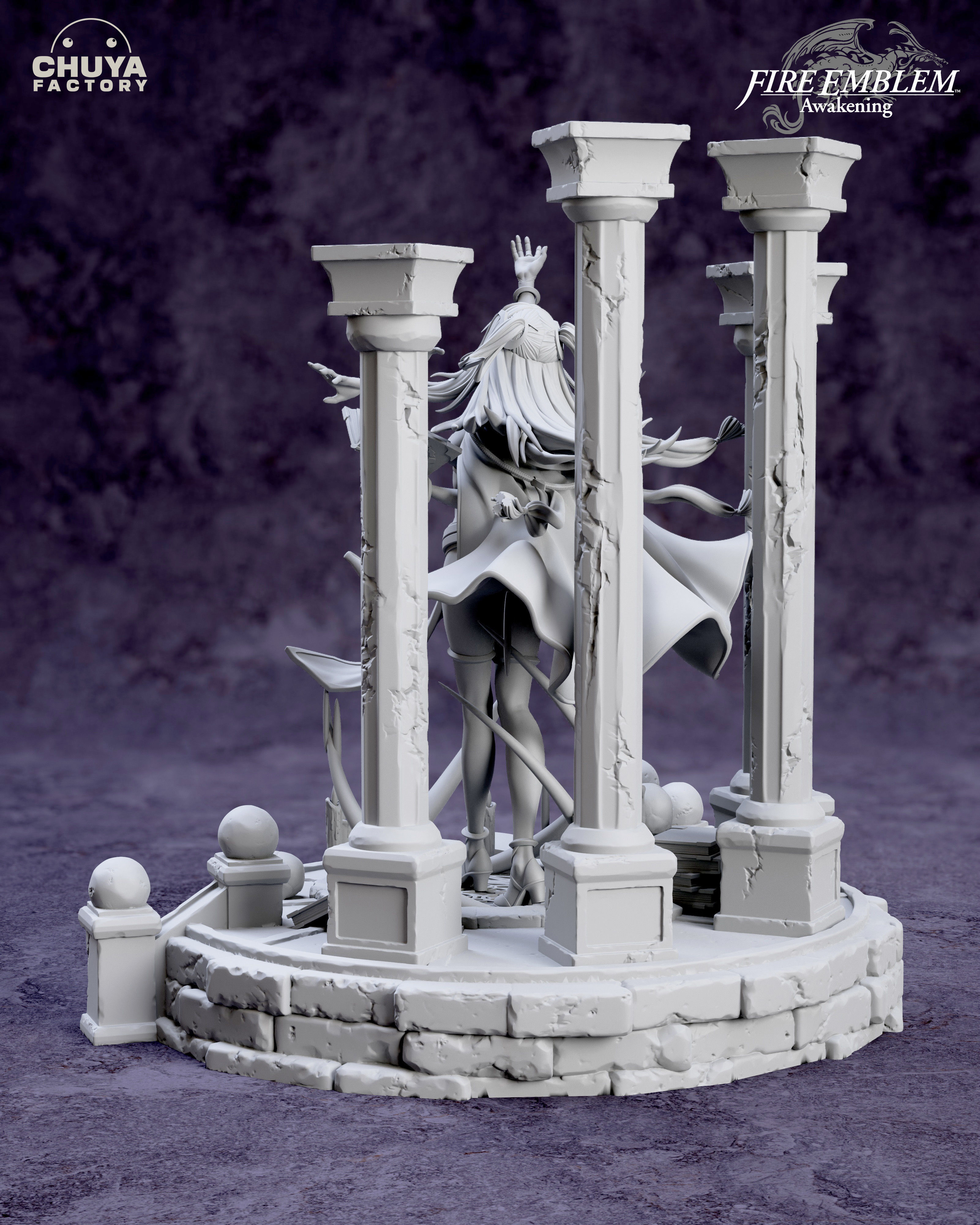 Tharja 3D print model_16